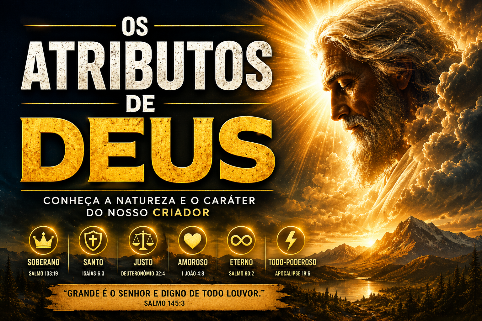 Os Atributos de Deus: Quem Ele é Segundo a Bíblia