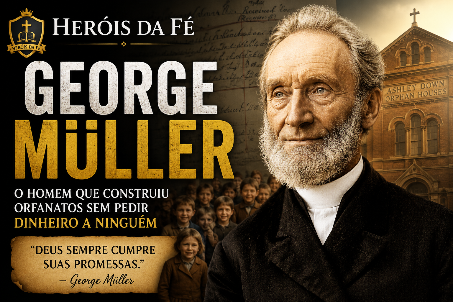 George Muller – O Segredo de uma Vida de dependência: