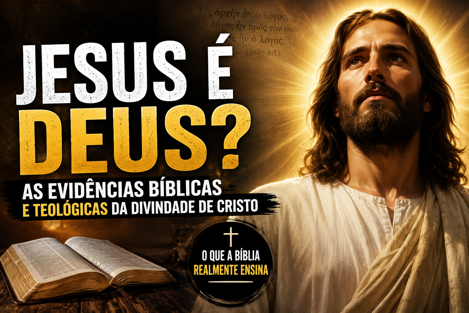 Jesus é Deus? As Evidências Bíblicas e Teológicas da Divindade de Cristo