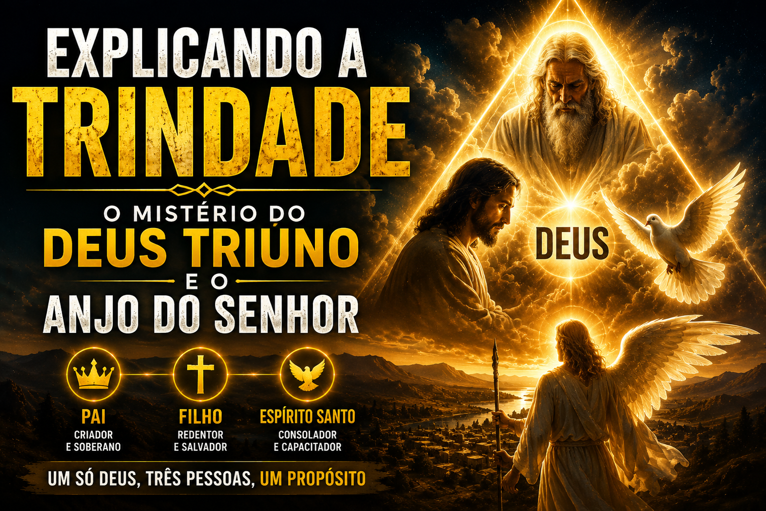 Explicando a Trindade, O Mistério do Deus Triúno e o Anjo do Senhor